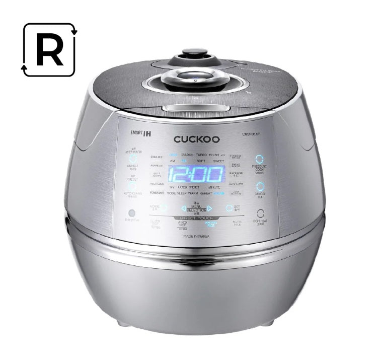 REFURBISHED CUCKOO 6-Cup IH Pressure Rice Cooker (CRP-DHSR0609F) - CUCKOO AUSTRALIA