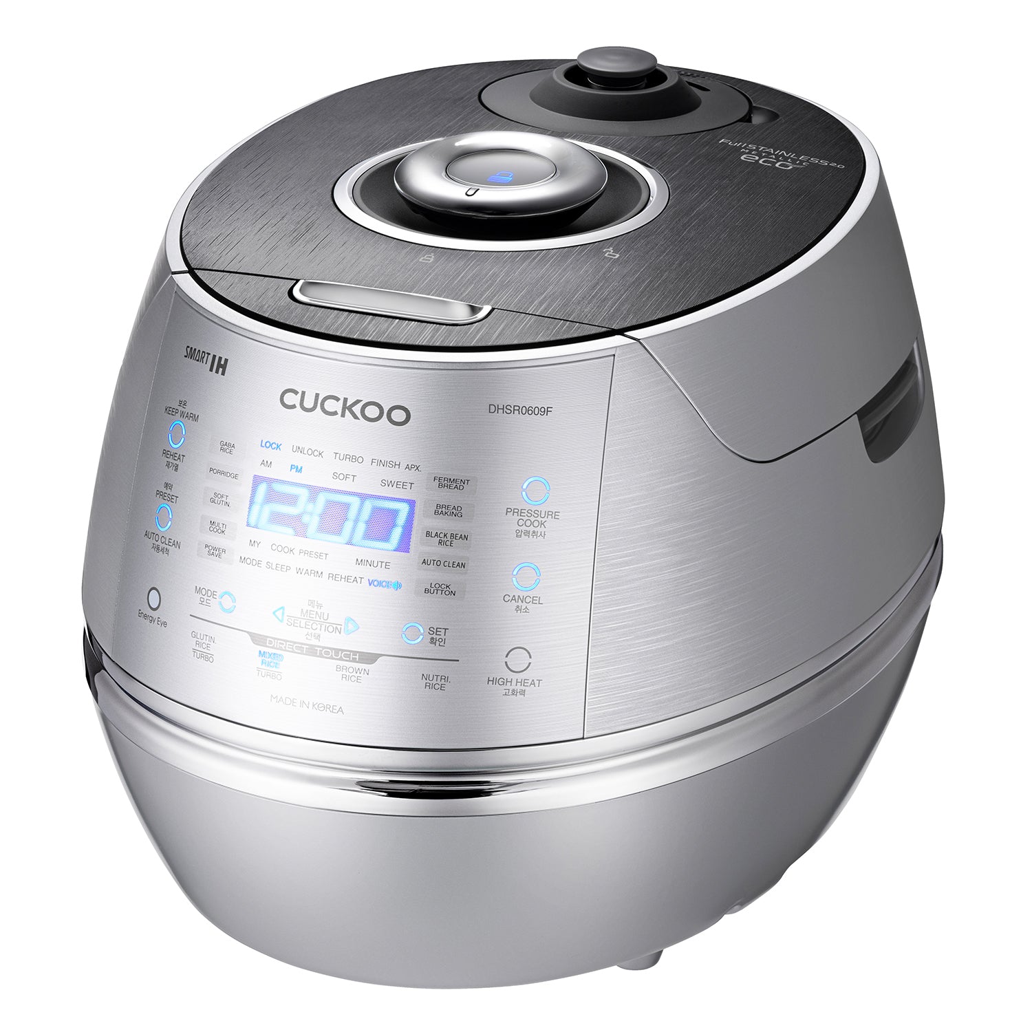 CUCKOO 6-Cup IH Pressure Rice Cooker (CRP-DHSR0609F) - CUCKOO AUSTRALIA